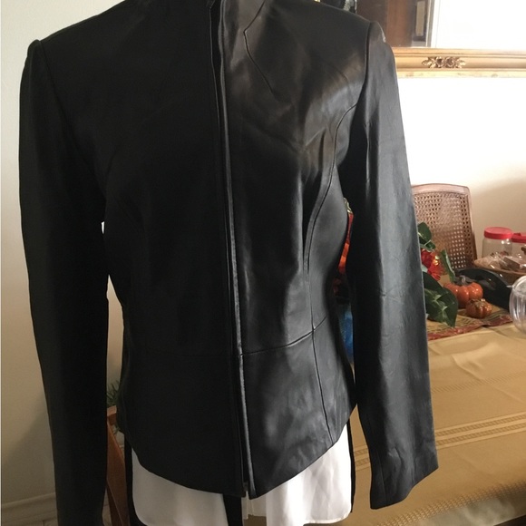 NEWPORT NEWS”BLACK EASY STYLE JACKET/FULLY LINED/LIGHTLY PADDED SHOULDERS/SZ M - Picture 4 of 8